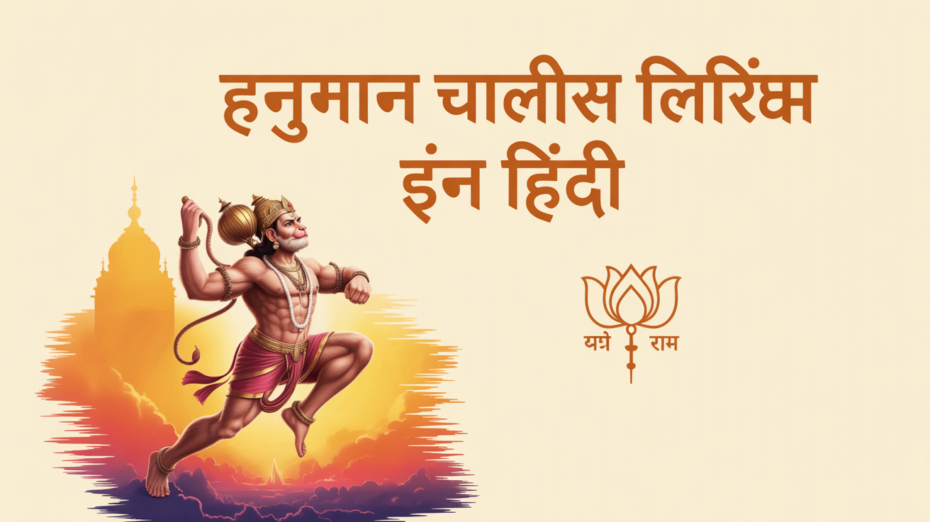 हनुमान चालीसा लिरिक्स इन हिंदी